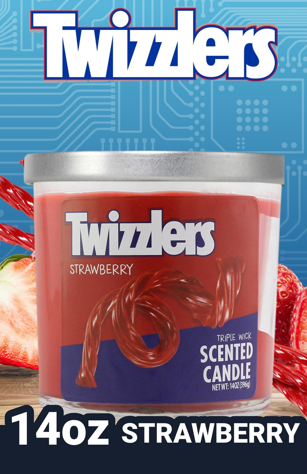 Twizzlers Strawberry Candles – 14oz