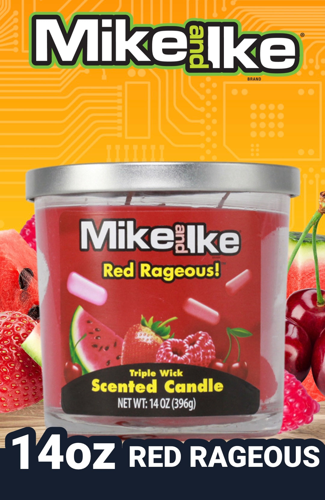 Mike & Ike Candles – 14oz.