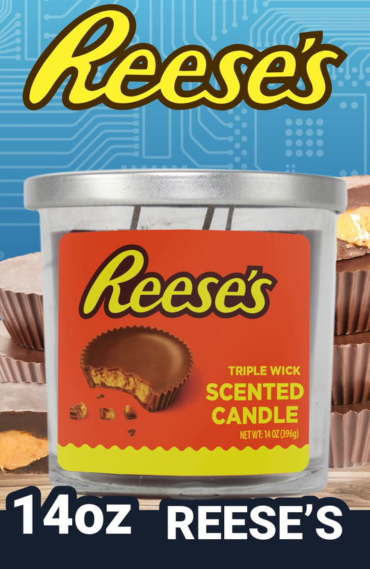 Reese’s Peanut Butter Chocolate Candles – 14oz