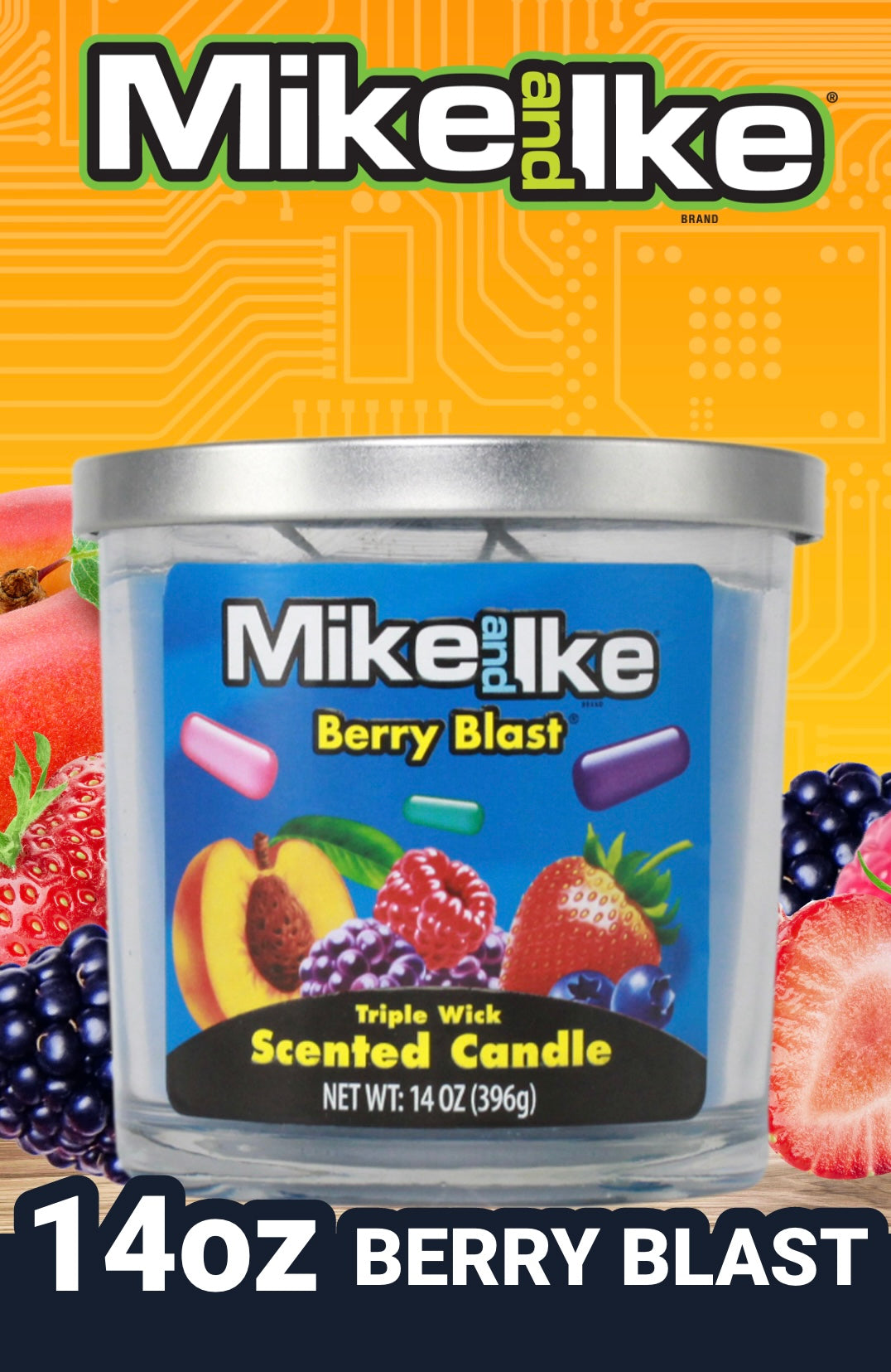 Mike & Ike Candles – 14oz.