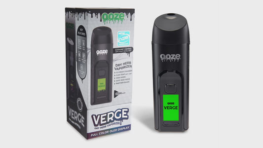 Ooze Verge Dry Herb Vaporizer – 2500 mAh C-Core (Tobacco Free-Use Product)