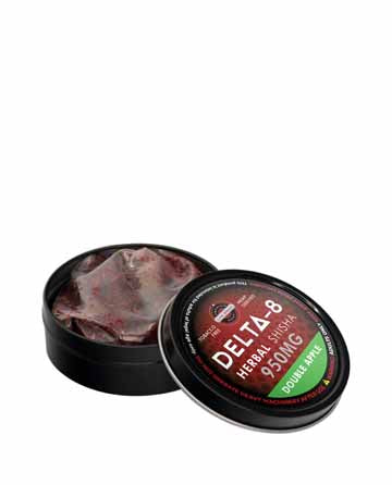 Delta 8 Shisha Double Apple 950mg (Tobacco Free)