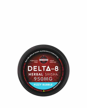 Delta 8 Shisha Fizzy Bubble 950mg (Tobacco Free)