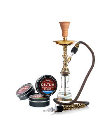 Delta 8 Shisha Just Peachy 950mg (Tobacco Free)