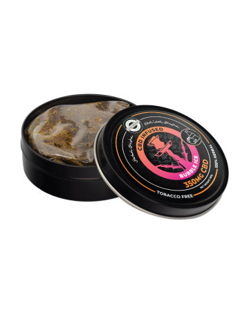 CBD Infused Herbal Shisha Bubble Ice 350mg (Tobacco Free)